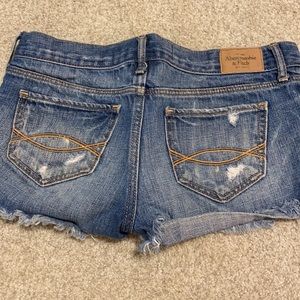 Abercrombie jean shorts
